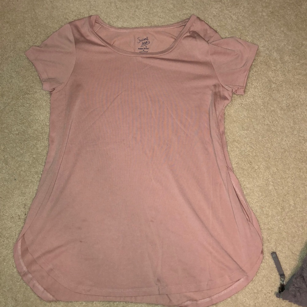 Pink Loose Women’s Dress Shirt